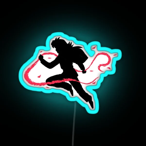 Rose Whip RGB Neon Sign