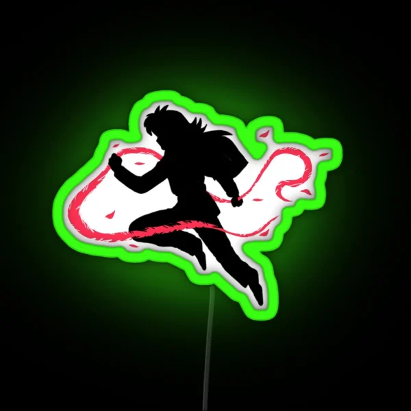 Rose Whip RGB Neon Sign