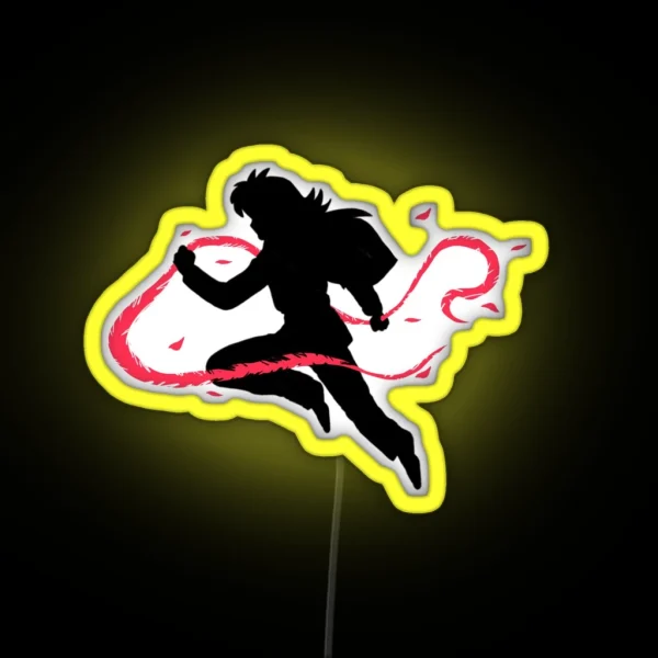 Rose Whip RGB Neon Sign