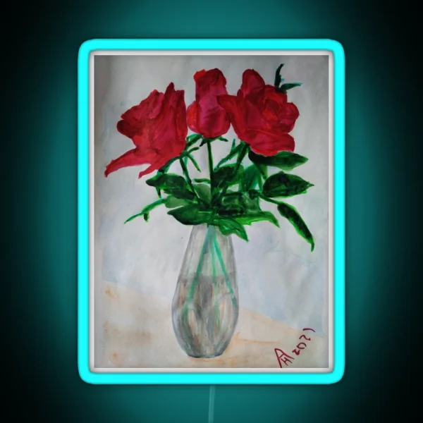 Roses RGB Neon Sign
