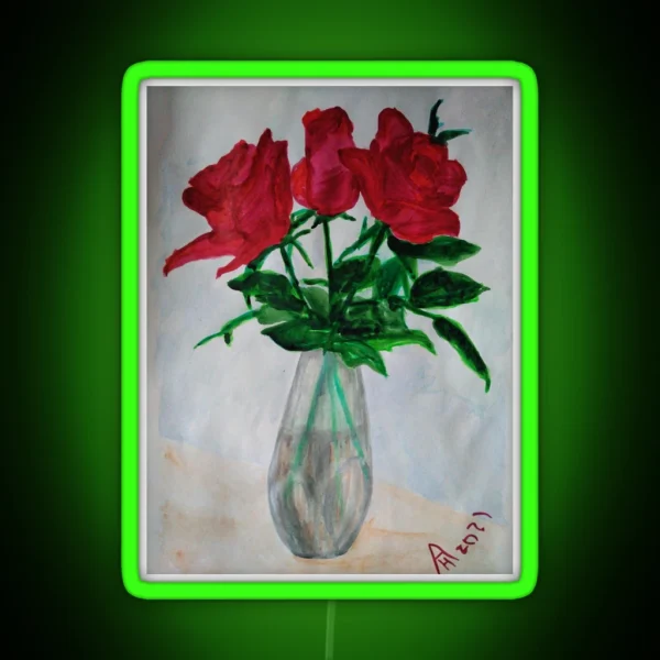 Roses RGB Neon Sign