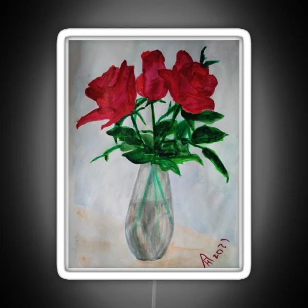 Roses RGB Neon Sign