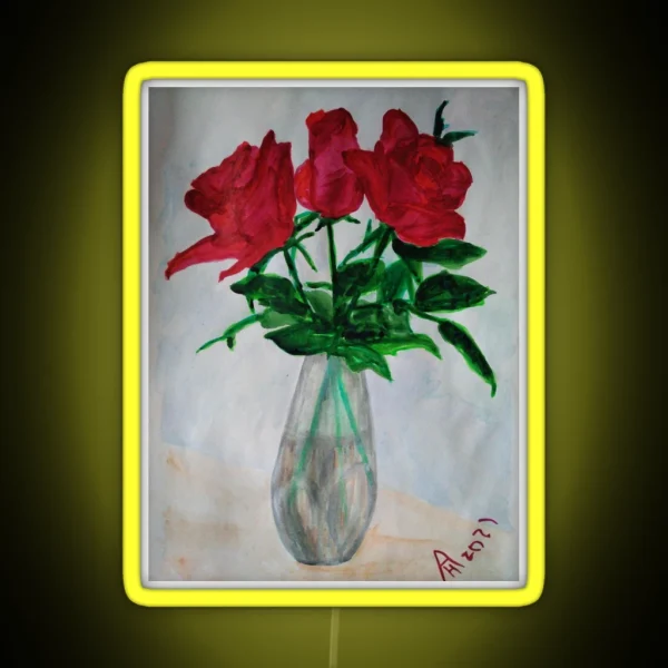 Roses RGB Neon Sign