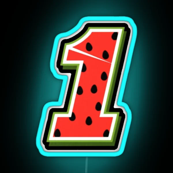 Ross Chastain Melon 1 RGB Neon Sign