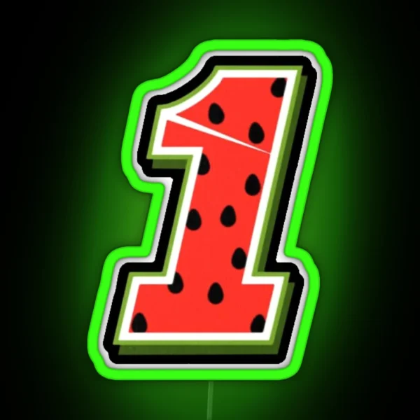 Ross Chastain Melon 1 RGB Neon Sign