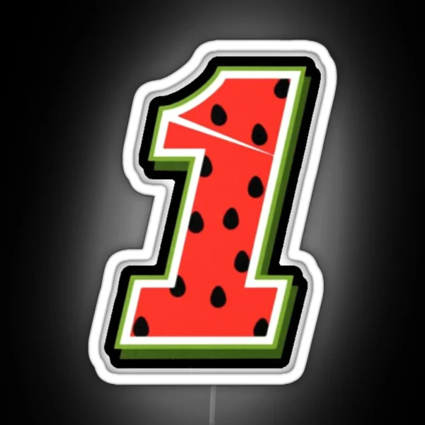 Ross Chastain Melon 1 RGB Neon Sign