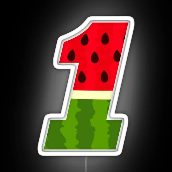 Ross Chastain Watermelon 1 RGB Neon Sign