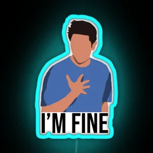 Ross I M Fine RGB Neon Sign