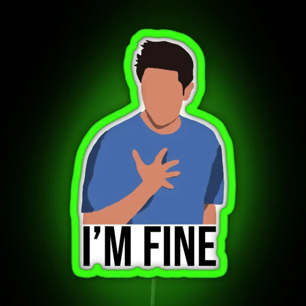 Ross I M Fine RGB Neon Sign