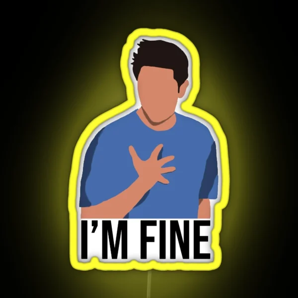 Ross I M Fine RGB Neon Sign