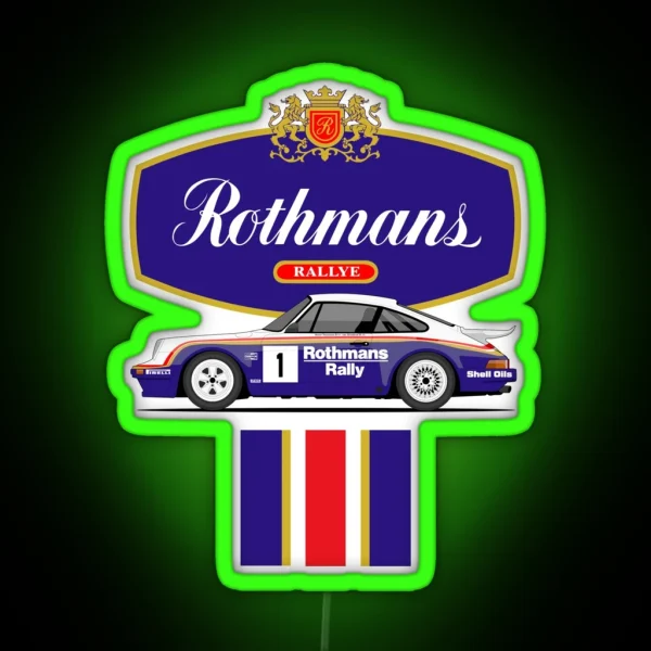 Rothmans 911 RGB Neon Sign