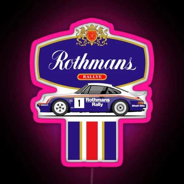 Rothmans 911 RGB Neon Sign