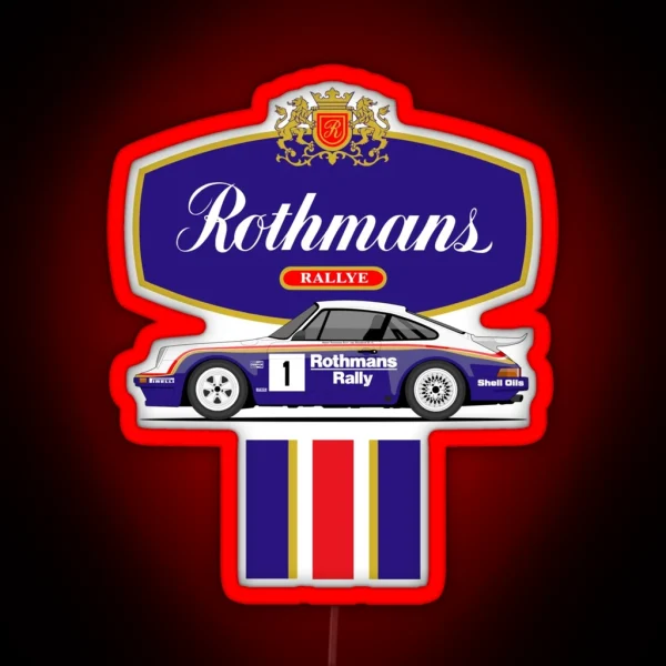 Rothmans 911 RGB Neon Sign