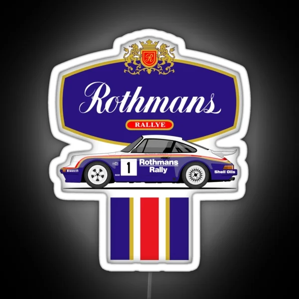 Rothmans 911 RGB Neon Sign