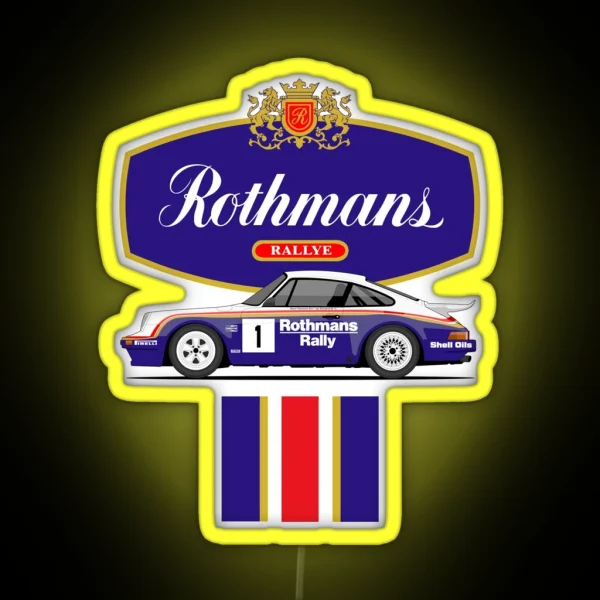 Rothmans 911 RGB Neon Sign