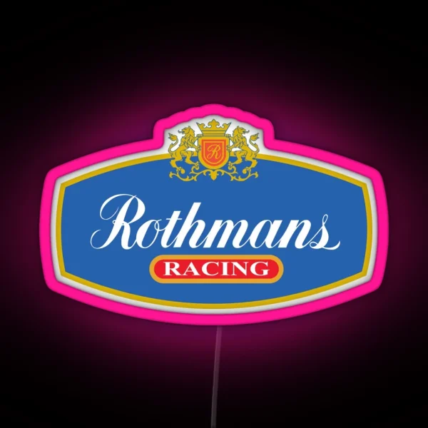 Rothmans Racing RGB Neon Sign