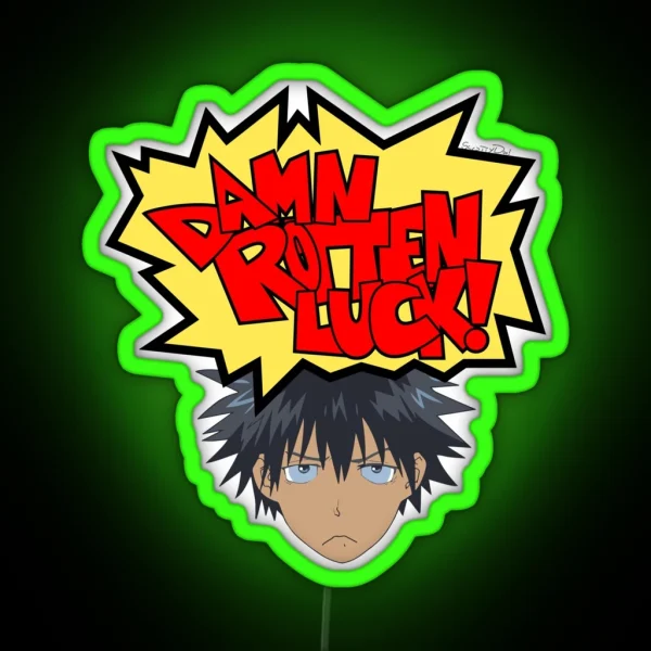 Rotten Luck RGB Neon Sign