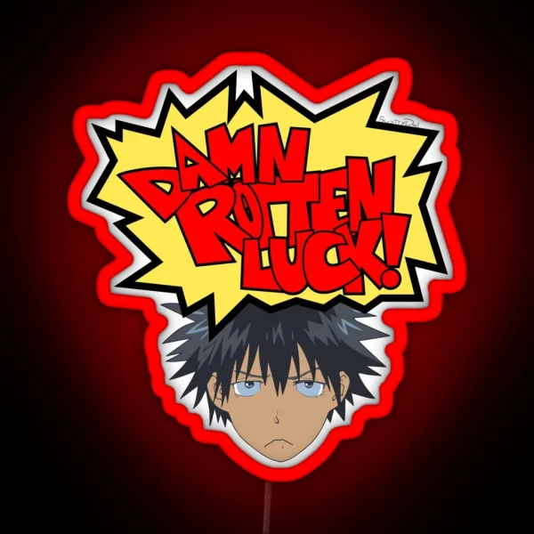 Rotten Luck RGB Neon Sign