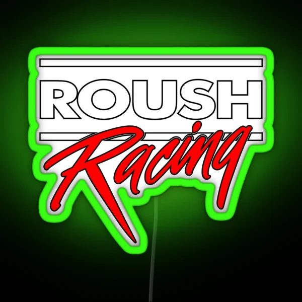 Roush Racing Logo 2 RGB Neon Sign