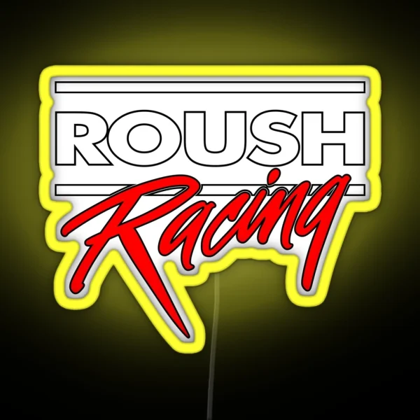 Roush Racing Logo 2 RGB Neon Sign