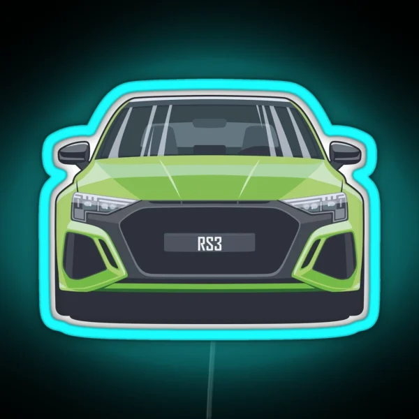 RS3 8Y Vector Drawing RGB Neon Sign