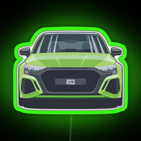 RS3 8Y Vector Drawing RGB Neon Sign