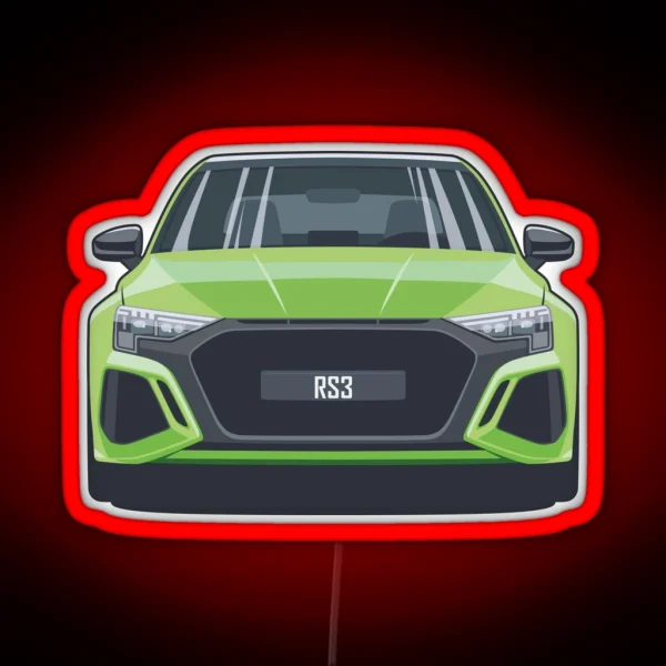RS3 8Y Vector Drawing RGB Neon Sign