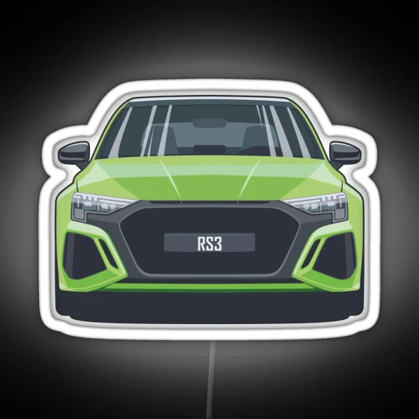 RS3 8Y Vector Drawing RGB Neon Sign