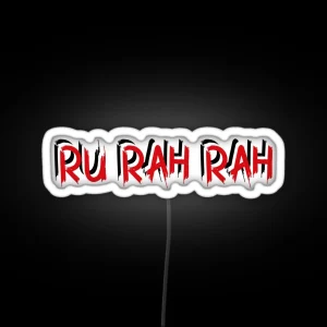 RU Rah Rah RGB Neon Sign