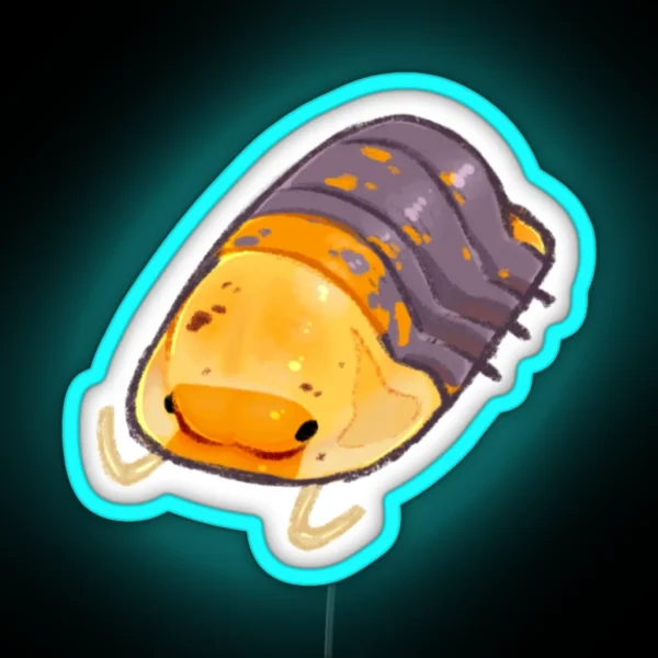Rubber Ducky Isopod RGB Neon Sign