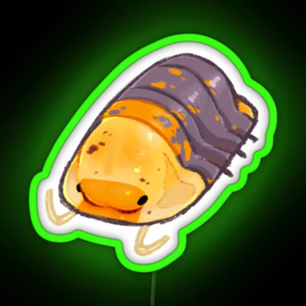 Rubber Ducky Isopod RGB Neon Sign