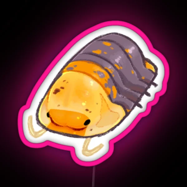 Rubber Ducky Isopod RGB Neon Sign