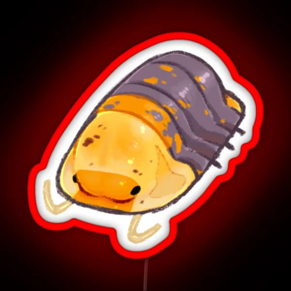 Rubber Ducky Isopod RGB Neon Sign