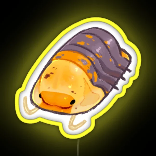 Rubber Ducky Isopod RGB Neon Sign