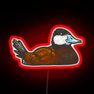 Ruddy Duck RGB Neon Sign