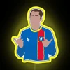rude jaime rgb neon sign yellow