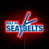 neon-sign-rule-4-seat-belts-rgb-lighting-safety-regulations