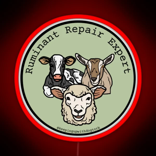 Ruminant Repair Expert RGB Neon Sign