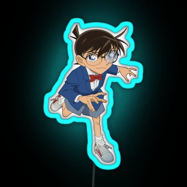 Run Conan Boy RGB Neon Sign