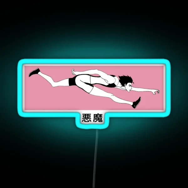 RUN CRYBABY RGB Neon Sign