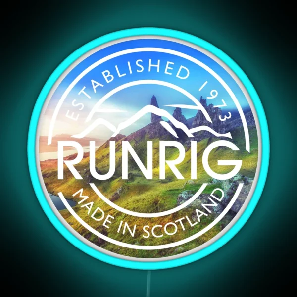 Runrig Isle Of Skye RGB Neon Sign