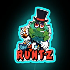 RUNTZ Cannabis Strain RGB Neon Sign