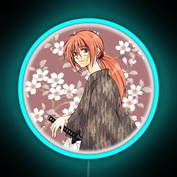 Rurouni Kenshin Aesthetic RGB Neon Sign