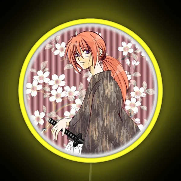 Rurouni Kenshin Aesthetic RGB Neon Sign