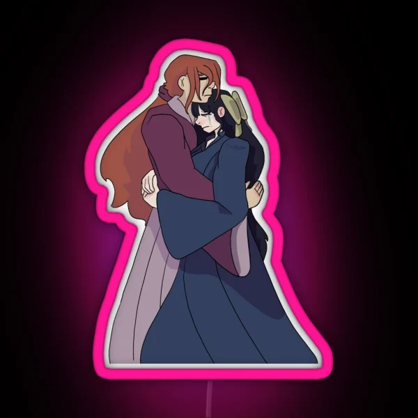 Rurouni Kenshin And Kaoru RGB Neon Sign