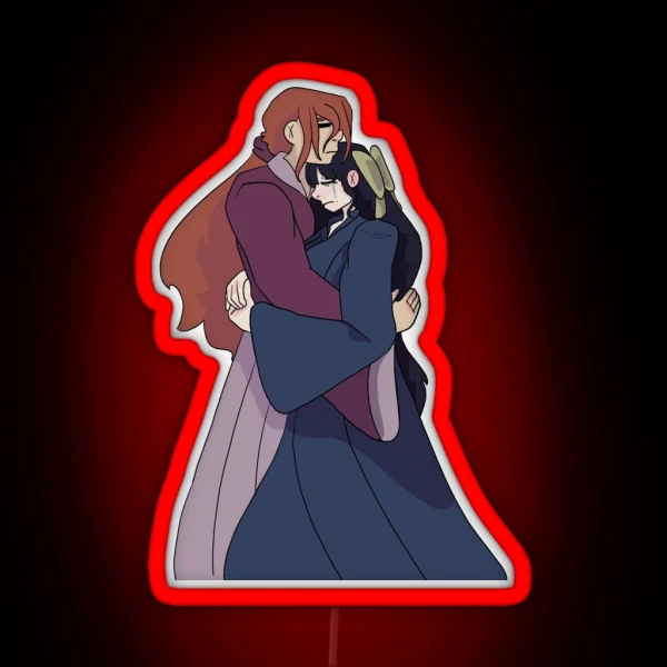 Rurouni Kenshin And Kaoru RGB Neon Sign