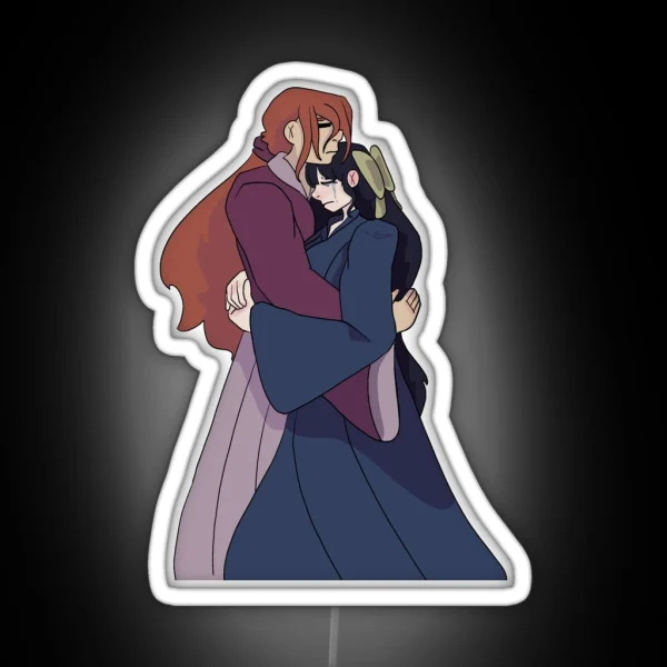 Rurouni Kenshin And Kaoru RGB Neon Sign