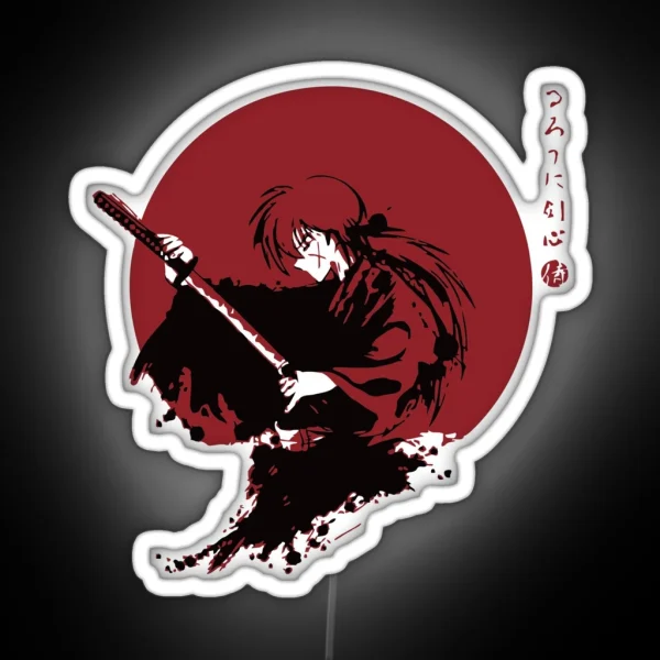 Rurouni Kenshin Anime Led RGB Neon Sign