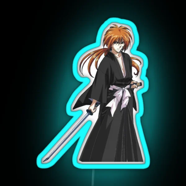 Rurouni Kenshin Anime RGB Neon Sign