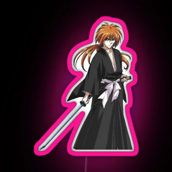 Rurouni Kenshin Anime RGB Neon Sign